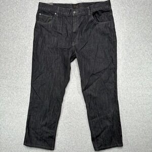 Joseph A Bank Mens Black Modern Style Tailored Fit Denim Jeans Size 40x29 NEW